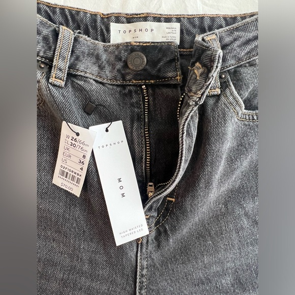 NWY Topshop mom jean - Picture 3 of 4